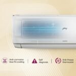 Godrej 1.5 Ton 3 Star (5 Years Comprehensive Warranty) 5-In-1 Convertible Cooling Inverter Split AC (Copper, Model, Heavy Duty Cooling at 52 °C, AC 1.5T EI 18A3T PYA IVBL IOT, White) - Image 4
