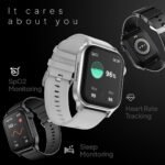 Fire‑Boltt Rise Smart Watch 1.85″ HD Display with Bluetooth Calling, AI Voice Assistant, Rotating Crown,SpO2 & Heart Rate Monitor, 120+ Sports Modes,IP67 Waterproof Smart Watch for Men & Women - Black - Image 5