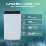 Haier 6 kg 5 Star Oceanus Wave Drum Washing Machine Fully Automatic Top Load (HWM60-AE, Moonlight Silver) - Image 2