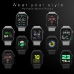 Fire‑Boltt Rise Smart Watch 1.85″ HD Display with Bluetooth Calling, AI Voice Assistant, Rotating Crown,SpO2 & Heart Rate Monitor, 120+ Sports Modes,IP67 Waterproof Smart Watch for Men & Women - Black - Image 6