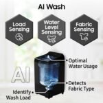 Samsung Smart Choice 10 Kg, 5 Star, AI Wash, AI Energy Mode, Wi-Fi, Ecobubble, AI VRT+, Soft Closing Door, Digital Inverter, Fully-Automatic Top Load Washing Machine (WA80F10E2LTL, Lavender Gray) - Image 4