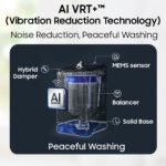 Samsung Smart Choice 10 Kg, 5 Star, AI Wash, AI Energy Mode, Wi-Fi, Ecobubble, AI VRT+, Soft Closing Door, Digital Inverter, Fully-Automatic Top Load Washing Machine (WA80F10E2LTL, Lavender Gray) - Image 6