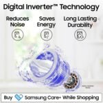 Samsung Smart Choice 10 Kg, 5 Star, AI Wash, AI Energy Mode, Wi-Fi, Ecobubble, AI VRT+, Soft Closing Door, Digital Inverter, Fully-Automatic Top Load Washing Machine (WA80F10E2LTL, Lavender Gray) - Image 9