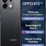 OPPO K13 5G (Prism Black, 8GB RAM 128GB Storage)