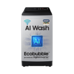 Samsung Smart Choice 10 Kg, 5 Star, AI Wash, AI Energy Mode, Wi-Fi, Ecobubble, AI VRT+, Soft Closing Door, Digital Inverter, Fully-Automatic Top Load Washing Machine (WA80F10E2LTL, Lavender Gray)