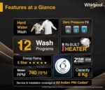 Whirlpool 8 Kg 5 MAGIC CLEAN PRO SW H Fully Automatic Top Load Washing Machine (MAGIC CLEAN PRO SW H KG GREY 10YMW with In-Built Heater) - Image 3