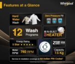 Whirlpool 7.5 Kg 5 Star StainWash Magic Clean PRO Fully Automatic Top Load Washing Machine (MAGIC CLEAN PRO SW 7.5 (H) GREY 10YMW with In-Built Heater) - Image 3