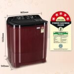 LG 11.5 kg, 5 Star, Roller Jet Pulsator with Soak, Wind Jet Dry Technology, Semi-Automatic Top Load Washing Machine (2025 Model, P115ASDAZ, Smart Filter & Rat Away feature) - Image 4
