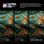 VW 109 cm (43 inches) Pro Series 4K Ultra HD Smart QLED Google TV VW43GQ2 - Image 8