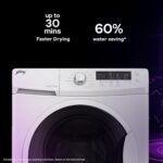 Godrej 8 Kg 5 Star, AI Powered, Inbuilt Heater, Fabrisafe Drum, Eco Wash, Unbalanced Load Sensor, Stain wash, Fully Automatic Front Load Washing Machine (WFEON CRS 8012 5.0 FKEDM GLWH, Glacial White) - Image 4