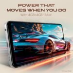 Lava Bold N2 (Siachen White, 4 GB RAM, 64 GB Storage) | 13MP AI Dual Rear Camera | Largest 6.75" HD+ Display | 5000 mAh Battery & 10W Charging | IP64 Water & Dust Proof | Charger & Phone-Case in Box Visit the Lava Store - Image 4