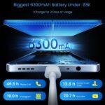 realme C71 4G Smartphone 6GB+128GB,6.745 inch Screen, 90Hz Eye Comfort Display, 6300mAh Battery, 37MP Cameras, Unisoc T7250 Chip, IP54, Sea Blue - Image 7