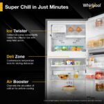 Whirlpool 235 L Frost Free Triple-Door Refrigerator | Zeolite Technology | Microblock Technology(FP 253D PROTTON ROY RADIANT STEEL(Z), Up to 44% Reduction in Cold Air Loss*] - Image 5
