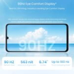 realme C71 4G Smartphone 6GB+128GB,6.745 inch Screen, 90Hz Eye Comfort Display, 6300mAh Battery, 37MP Cameras, Unisoc T7250 Chip, IP54, Sea Blue - Image 6