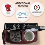 LG 11.5 kg, 5 Star, Roller Jet Pulsator with Soak, Wind Jet Dry Technology, Semi-Automatic Top Load Washing Machine (2025 Model, P115ASDAZ, Smart Filter & Rat Away feature) - Image 5