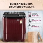 LG 11.5 kg, 5 Star, Roller Jet Pulsator with Soak, Wind Jet Dry Technology, Semi-Automatic Top Load Washing Machine (2025 Model, P115ASDAZ, Smart Filter & Rat Away feature) - Image 6