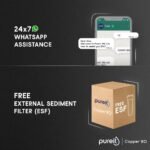 Pureit RO+UV+MF+Copper+Mineral | 7 Stage Purification | 8L Capacity | Suitable for Borewell, Tanker & Municipal Water | Table Top | Wall Mountable | Black & Copper - Image 2
