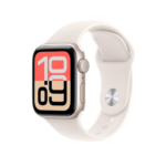 Apple Watch SE 3 GPS 40mm Starlight Aluminium Case with Starlight Sport Band - M/L