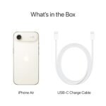 Apple iPhone Air 256 GB: Thinnest iPhone Ever, 16.63 cm (6.5″) Display with Promotion up to 120Hz, Powerful A19 Pro Chip, Center Stage Front Camera, All-Day Battery Life; Light Gold - Image 6