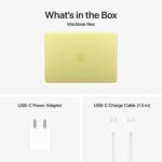 Apple 2026 MacBook Neo 13″ Laptop with A18 Pro chip: Built for AI and Apple Intelligence, Liquid Retina Display, 8GB Unified Memory, 256GB SSD Storage, 1080p FaceTime HD Camera; Citrus - Image 6