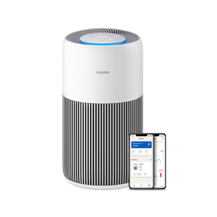 Philips Air Purifier AC2220, CADR 420m³/h, Medium to Large room size, Ultra-Quiet, Wifi, Smart, 2200 Series, 2Year Warranty