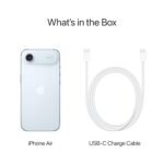 Apple iPhone Air 512 GB: Thinnest iPhone Ever, 16.63 cm (6.5″) Display with Promotion up to 120Hz, Powerful A19 Pro Chip, Center Stage Front Camera, All-Day Battery Life; Sky Blue - Image 6