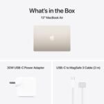 Apple 2026 MacBook Air 15″ laptop with M5 chip: AI and Apple Intelligence, 38.91 cm (15.3″) Liquid Retina Display, 16GB Unified Memory, 512GB SSD Storage, 12MP Center Stage Camera, Touch ID; Starlight - Image 6
