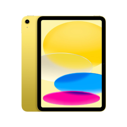 Apple iPad 11″: A16 chip, 27.69 cm (11″) Model, Liquid Retina Display, 512GB, Wi-Fi 6, 12MP Front/12MP Back Camera, Touch ID, All-Day Battery Life — Yellow