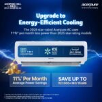 Acerpure Chill Neo1.5 Ton 3 star, New star rated, Split AC(4800W AC5IPG61.5TN3W48W 7 in 1 Convertible, Ice Blast Mode, 4 way swing, Cooling @ 58 degree, White) - Image 7