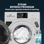 IFB 6 Kg 5 Star, DeepClean® Technology, AI Powered, Fully Automatic Front Load Washing Machine (DIVA GXN 6010 CMS, PowerSteam®, 9 Swirl, Steam Refresh, Inbuilt Heater, Eco Inverter, Grey) - Image 5
