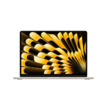 Apple 2026 MacBook Air 15″ laptop with M5 chip: AI and Apple Intelligence, 38.91 cm (15.3″) Liquid Retina Display, 16GB Unified Memory, 512GB SSD Storage, 12MP Center Stage Camera, Touch ID; Starlight