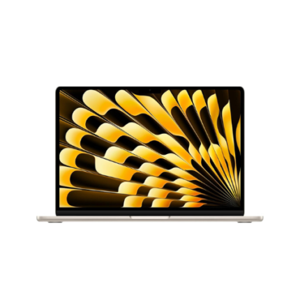 Apple 2026 MacBook Air 15″ laptop with M5 chip: AI and Apple Intelligence, 38.91 cm (15.3″) Liquid Retina Display, 16GB Unified Memory, 512GB SSD Storage, 12MP Center Stage Camera, Touch ID; Starlight