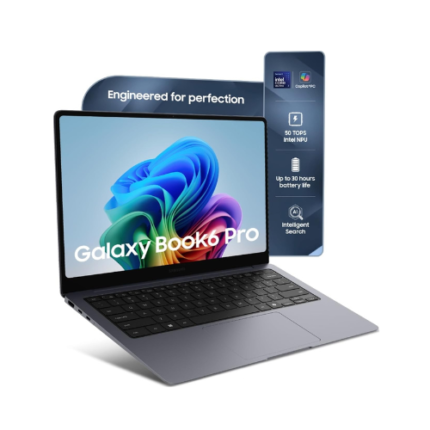 Samsung Galaxy Book6 Pro (Gray, 16GB RAM, 1TB SSD) | Intel Core Ultra 7 (Series 3) | 14" WQXGA+ Dynamic AMOLED 2X | 30Hrs Battery Life | 120 Hz Refresh Rate | Dolby Atmos Stereo Speakers | AI PC Visit the Samsung Store