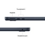 Apple 2025 MacBook Air (13-inch, Apple M4 chip with 10-core CPU and 8-core GPU, 16GB Unified Memory, 256GB) - Midnight - Image 5