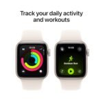 Apple Watch SE 3 GPS 40mm Midnight Aluminium Case with Midnight Sport Band - M/L - Image 5