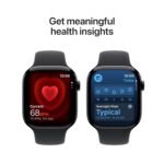 Apple Watch Series 11 GPS 46mm Jet Black Aluminium Case with Black Sport Band - M/L - Image 4