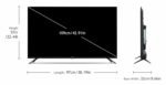 VW 109 cm (43 inches) Pro Series 4K Ultra HD Smart QLED Google TV VW43GQ2 - Image 4