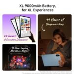 Redmi Pad 2, WiFi Active Pen Support, 27.94Cm(11") Model, 2.5K Sharp & Clear Display, 4GB, 128GB, All Day & More 9000Mah Battery, AI-Enabled, Dolby Atmos, Hyperos 2, Graphite Grey - Image 4