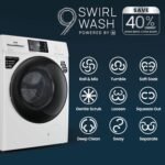 IFB 6 Kg 5 Star, DeepClean® Technology, AI Powered, Fully Automatic Front Load Washing Machine (DIVA GXN 6010 CMS, PowerSteam®, 9 Swirl, Steam Refresh, Inbuilt Heater, Eco Inverter, Grey) - Image 3