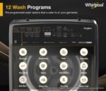 Whirlpool 7.5 Kg 5 Star StainWash Magic Clean PRO Fully Automatic Top Load Washing Machine (MAGIC CLEAN PRO SW 7.5 (H) GREY 10YMW with In-Built Heater) - Image 9