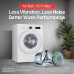 LG Smart Choice, 7 Kg, 5 Star, Steam, Inverter Direct Drive Technology, 6 Motion DD, Fully-Automatic Front Load Washing Machine (FHB1207Z2W, Remove Allergens & Stain, In-Built Heater, Essence White) - Image 7