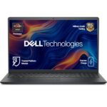 Dell 15, R5-7520U Processor, 8GB LPDDR5 RAM, 512GB SSD, FHD 15.6"/39.62 cm Display, Windows 11 Home, Carbon Black, 1.63kg, Standard Keyboard, 15 Month McAfee, Thin & Light Laptop - Image 7