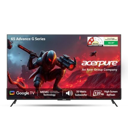 Acerpure 165 cms (65 inch) Advance G Series Smart QLED Google OS TV AP65QG96MGS5