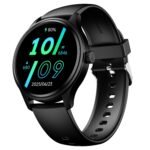 Boat Lunar Discovery Neo, 1.39" (3.5 cm) Round HD Display, Premium Metallic Finish, Animated Watchfaces, 100+ Sports Mode, Bluetooth Calling, Smart Watch for Men & Women (Active Black)