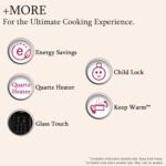 LG 28 L Convection Microwave Oven (MC2846BV, Black, Health Plus Menu, Indian Cuisine, Tandoor Se, Steam Clean & Stainless Steel Cavity) - Image 3