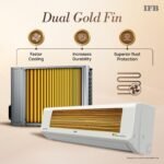 IFB 1 Ton 3 Star,New star rated, AI Powered Inverter Split AC,Hybrid Mode, 8in1 Flexi Mode, Heavy Duty Compressor, Long Air Throw, Self Clean, Dual Gold Fins, 100% Copper, CI133SL11RGM3, white - Image 3