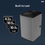 IFB 7 Kg 5 Star with Deep Clean® Technology, AI Powered, Fully Automatic Top Load Washing Machine (TL701MG1, ActivMix, Aqua Energie, Med Grey) - Image 4