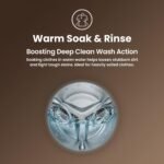 IFB 9 Kg 5 Star, DeepClean® Technology, AI Powered, WiFi, Fully Automatic Front Load Washing Machine (EXECUTIVE MXN 9014K CMS, PowerSteam®, 9 Swirl, Steam Refresh, Inbuilt Heater, Eco Inverter, Mocha) - Image 4