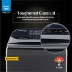 Voltas Beko, A Tata Product 11 Kg 5 Star Fully-Automatic Top Loading Washing Machine (WTL1106UEAH / OBS3060, Dark Grey, Inbuilt Heater) - Image 4
