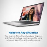 Dell 15, 13th Gen Intel Core i5-1334U (16GB DDR4, 512GB SSD) Anti-Glare FHD 15.6"/39.62cm, Windows 11, Microsoft Office Home 2024, Grey, 1.66kg, [Vostro 3530], 12 Month McAfee, Thin & Light Laptop - Image 2